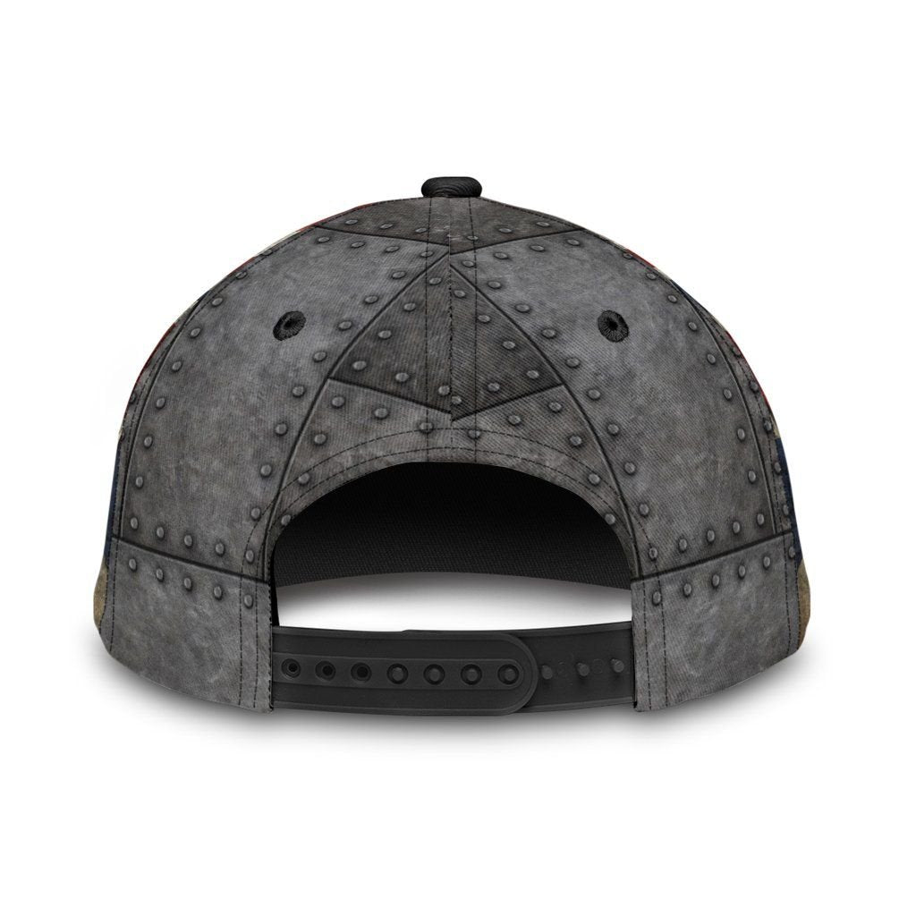 United Kingdom Fishing Hook 3D Design – Classic Cap