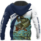 Northern Pike Fishing Graphic – 3D Hoodie