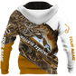 Custom Name Walleye Fishing Camo Graphic – 3D Hoodie