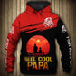 Go Fishing Reel Cool Papa At Sunset Graphic – 3D Hoodie