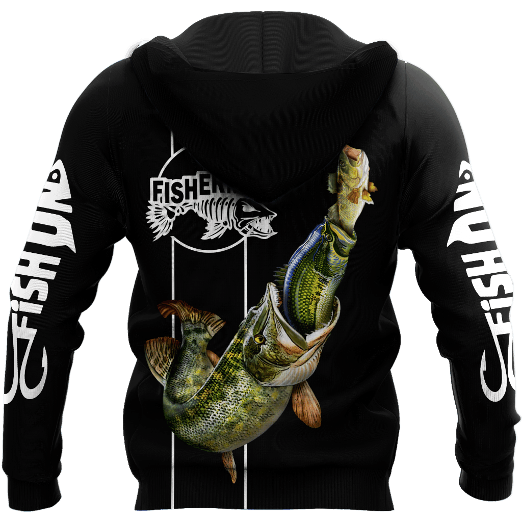 Collection Great Fish Eats The Small – 3D Hoodie