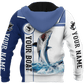 Shortfin Mako Catch And Release Fishing Graphic – 3D Hoodie
