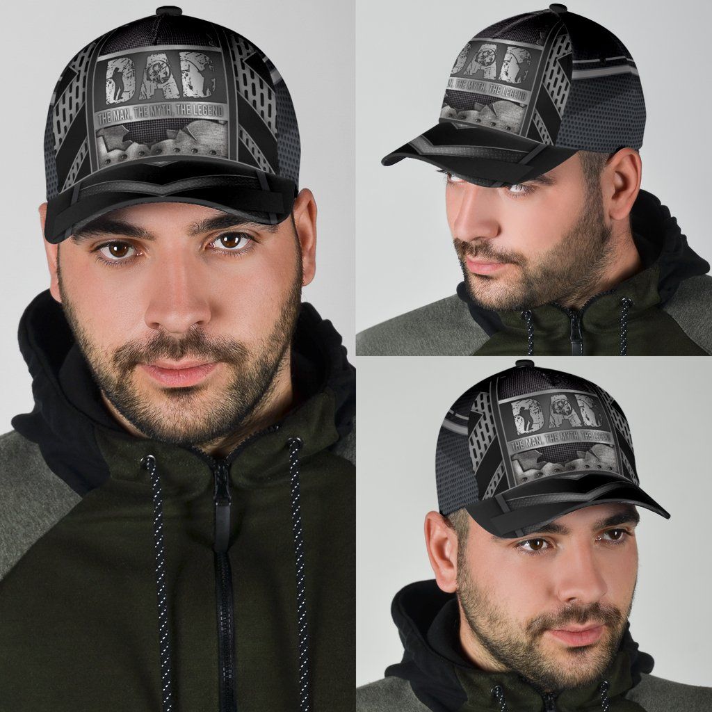 Fishing Hook 3D Design – Classic Cap