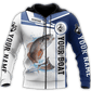 Custom Name Redfish Fishing Catch And Release Graphic – 3D Hoodie