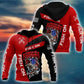 Hooked On Freedom Fish On Fishing Graphic – 3D Hoodie