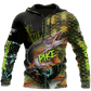 Northern Pike On Skin Fishing Graphic – 3D Hoodie