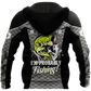 Bass Silver Sports Fishing Graphic – 3D Hoodie