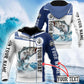 Custom Name Striped Bass Fishing Catch And Release Graphic – 3D Hoodie