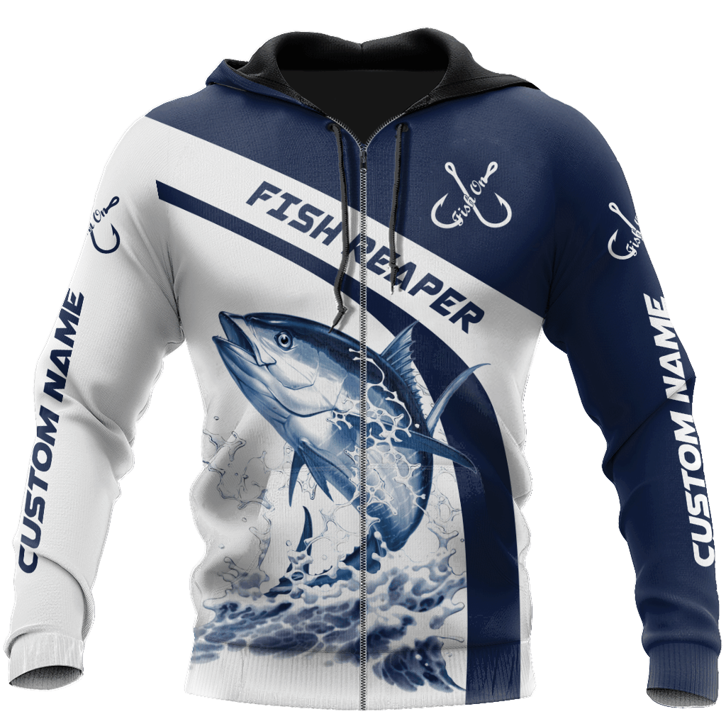 Custom Name Tuna Fishing Graphic – 3D Hoodie