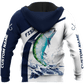 Bonefish Fishing Graphic – 3D Hoodie