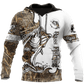 Bass Fishing Sport Muddy Water Camo Tattoo Graphic – 3D Hoodie