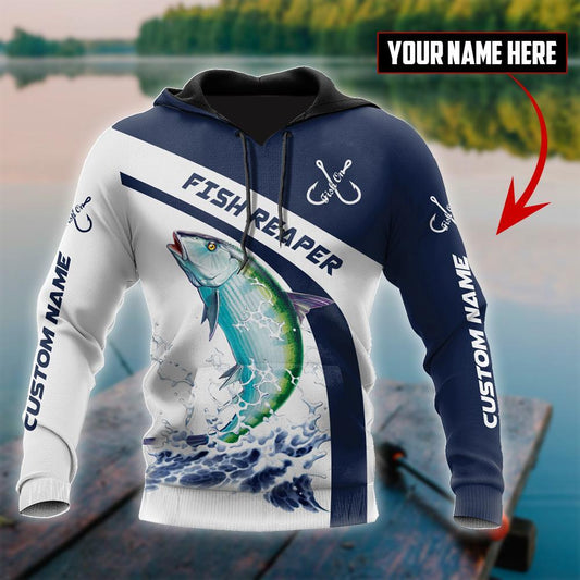 Bonefish Fishing Graphic – 3D Hoodie