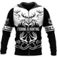 Fishing And Deer Hunting Graphic – 3D Hoodie