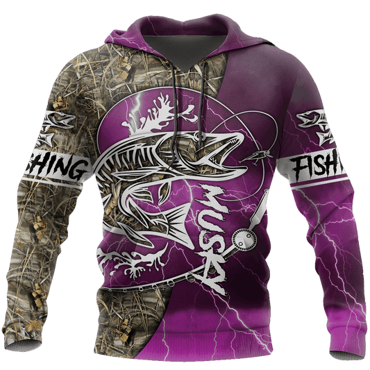 Collection Musky Fishing Hook Up Country Girl – 3D Hoodie