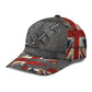 United Kingdom Fishing Hook 3D Design – Classic Cap