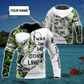 Custom Name On My Other Line Bass Fishing Tattoo Graphic – 3D Hoodie