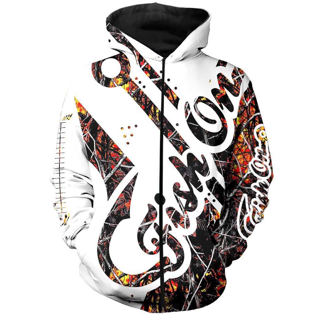 Collection Fish On Muddy Camo Fishing – 3D Hoodie