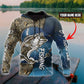 Bass Fishing Sport Blue Graphic – 3D Hoodie