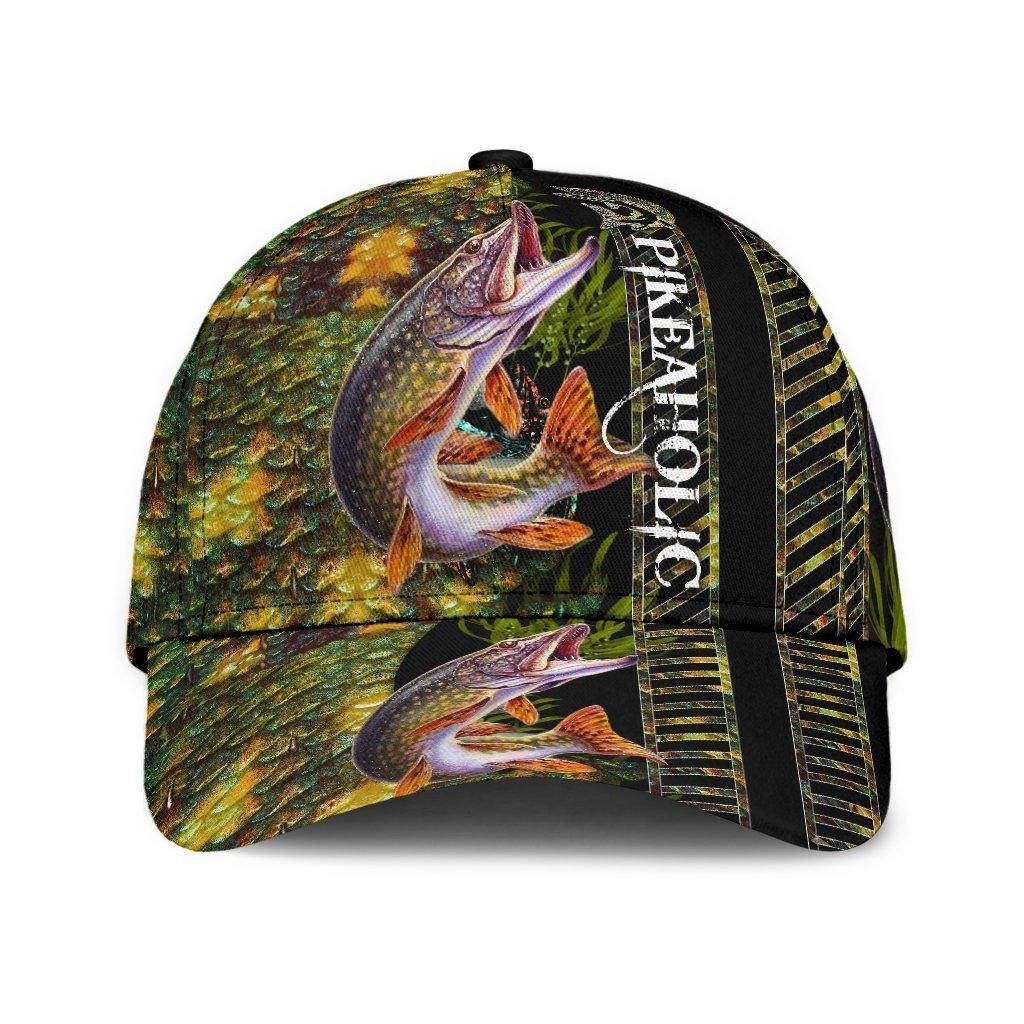 Northern Pike Fishing Hook 3D Design – Classic Cap