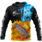 Collection Rainbow Trout On Fire – 3D Hoodie