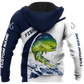 Collection Custom Name Mahi Mahi Fishing – 3D Hoodie