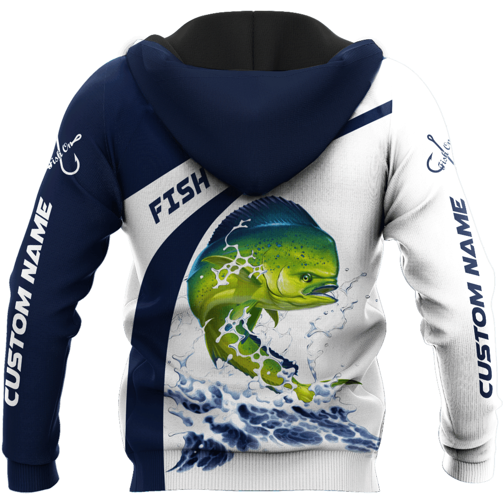 Collection Custom Name Mahi Mahi Fishing – 3D Hoodie