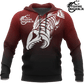 Fishing Australia Eat Sleep Fish Repeat Graphic – 3D Hoodie