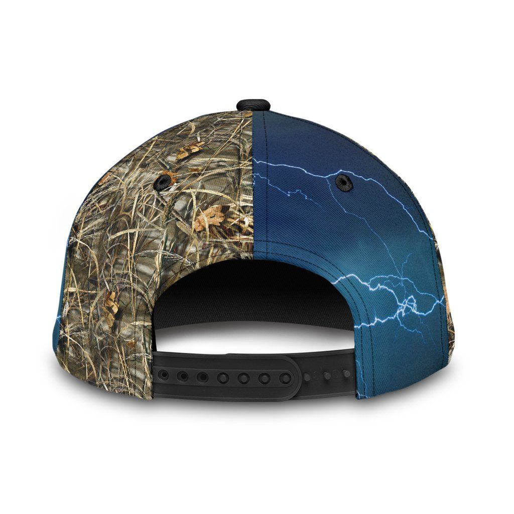 Bass Fishing Hook 3D Design – Classic Cap