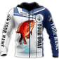 Custom Name Snapper Catch And Release Graphic – 3D Hoodie