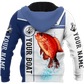 Custom Name Snapper Catch And Release Graphic – 3D Hoodie
