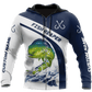 Collection Custom Name Mahi Mahi Fishing – 3D Hoodie