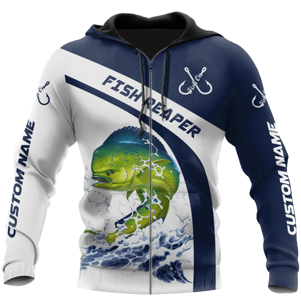 Collection Custom Name Mahi Mahi Fishing – 3D Hoodie