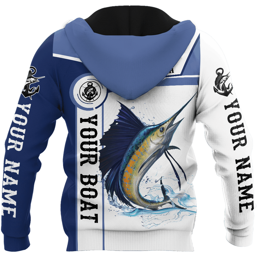 Collection Custom Name Sailfish Catch And Release – 3D Hoodie