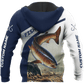 Custom Name Trout And Salmon Fishing Graphic – 3D Hoodie