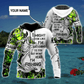 In My Head Im Fishing Bass Tattoo Graphic – 3D Hoodie