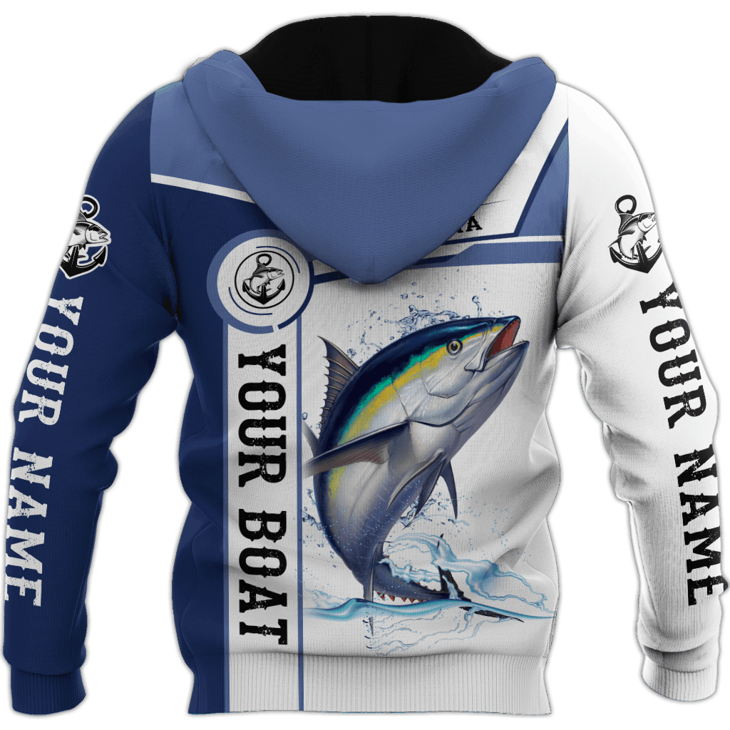 Custom Name Tuna Catch And Release Graphic – 3D Hoodie