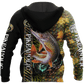 Collection Fishaholic Northern Pike Camo – 3D Hoodie