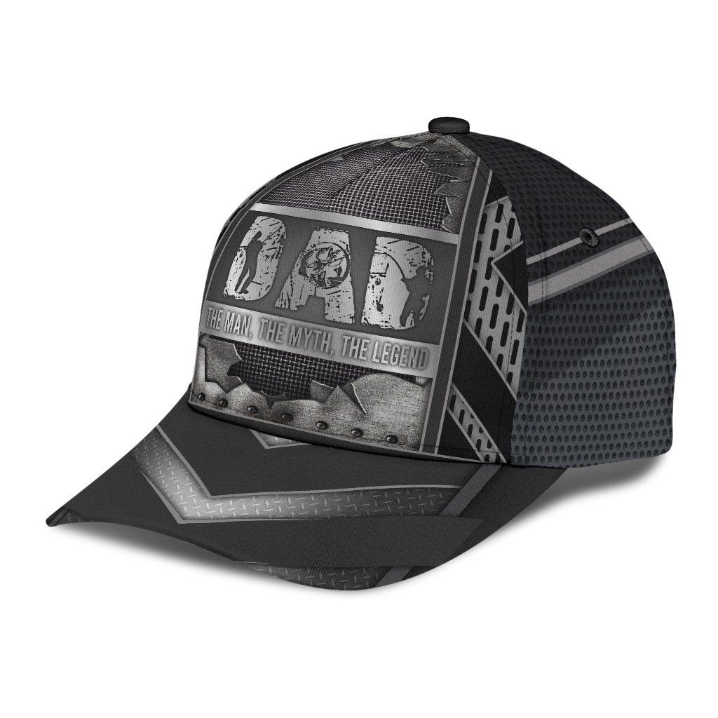 Fishing Hook 3D Design – Classic Cap