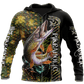 Collection Fishaholic Northern Pike Camo – 3D Hoodie
