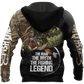 Collection Northern Pike Fishing Legend Muddy Camo – 3D Hoodie