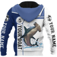 Hammerhead Shark Fishing Team Catch And Release Graphic – 3D Hoodie
