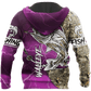 Walleye Fishing Country Girl Graphic – 3D Hoodie