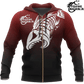 Fishing Australia Eat Sleep Fish Repeat Graphic – 3D Hoodie