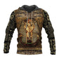 Collection Tutankhamun Ancient Egypt Art – 3D Hoodie