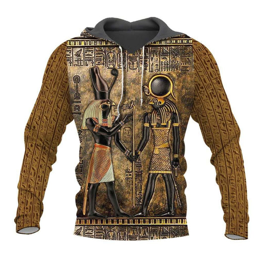 Collection Anubis Ancient Egypt Art – 3D Hoodie
