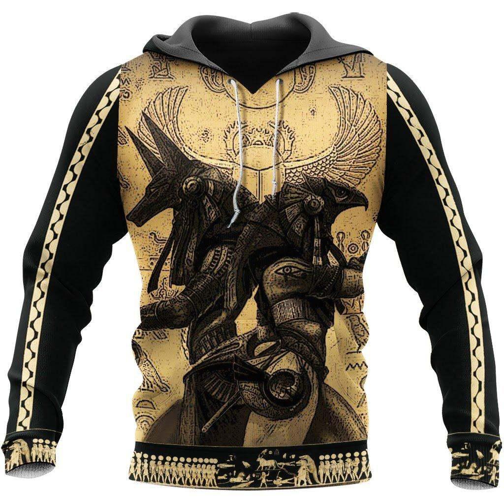 Collection Anubis Ancient Egypt Art – 3D Hoodie
