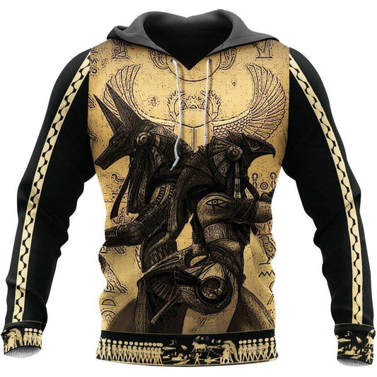 Collection Anubis Ancient Egypt Art – 3D Hoodie