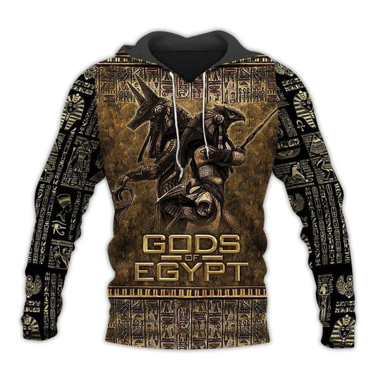Collection Gods Of Ancient Egypt Art – 3D Hoodie