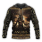 Collection Ancient Egypt Anubis Art – 3D Hoodie
