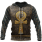 Collection Ancient Egypt Ankh Art – 3D Hoodie